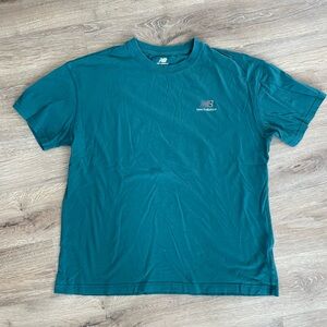New Balance Teal Short Sleeve Tee